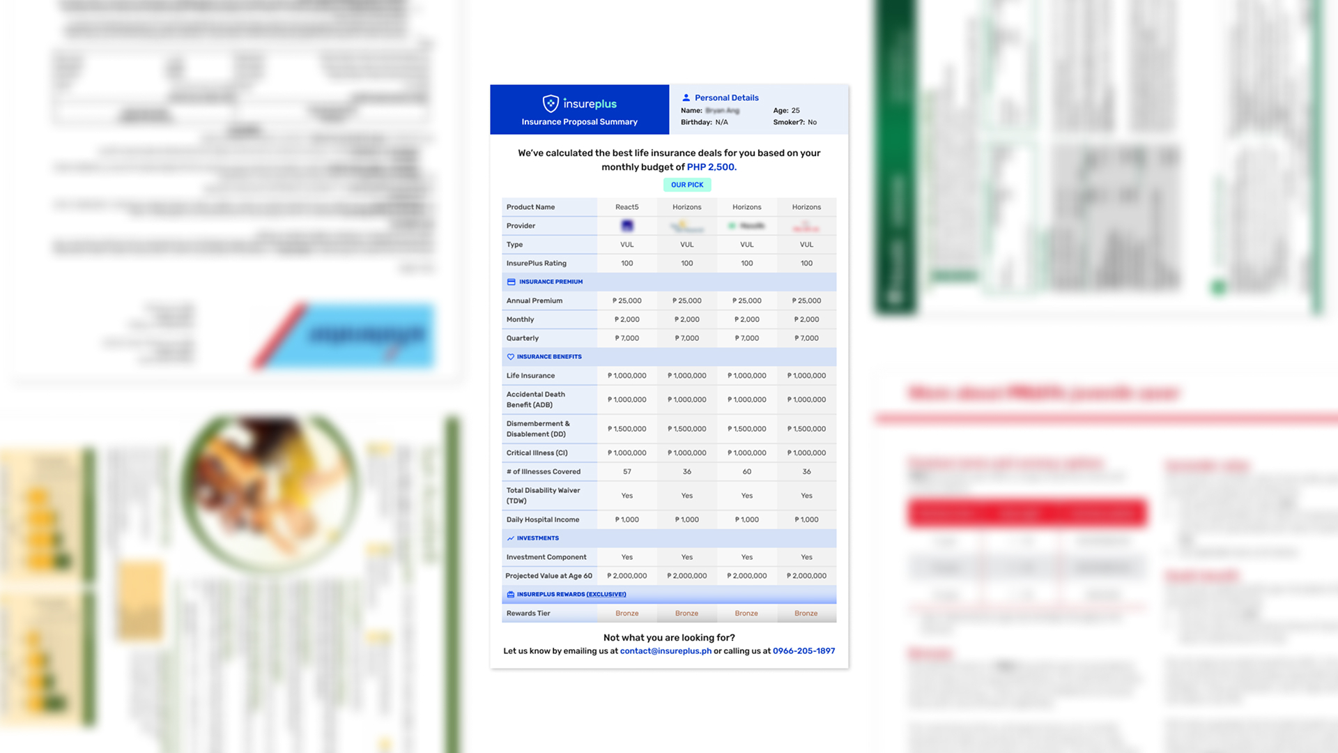 Thumbnail image for Streamlining the process of comparing insurance policies